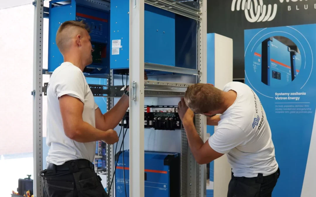 System zasilania Victron Energy o pojemności 20,48kWh